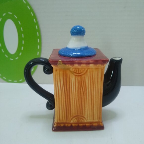 Vintage Tea Time By Papel Gift Ware Teapot Clock design &Happy New Year - Picture 5 of 9